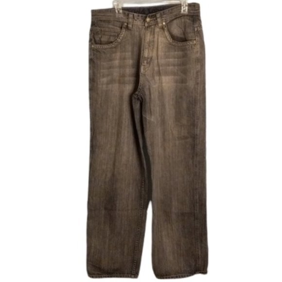 Men's 36 x 34 Vibes Gold Label Denim Black Jeans